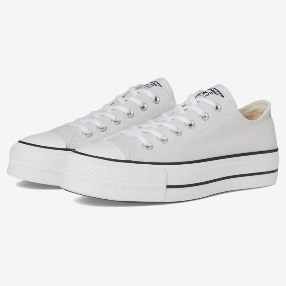 Converse Chuck Taylor All Star Low Top Platform Sneakers White
